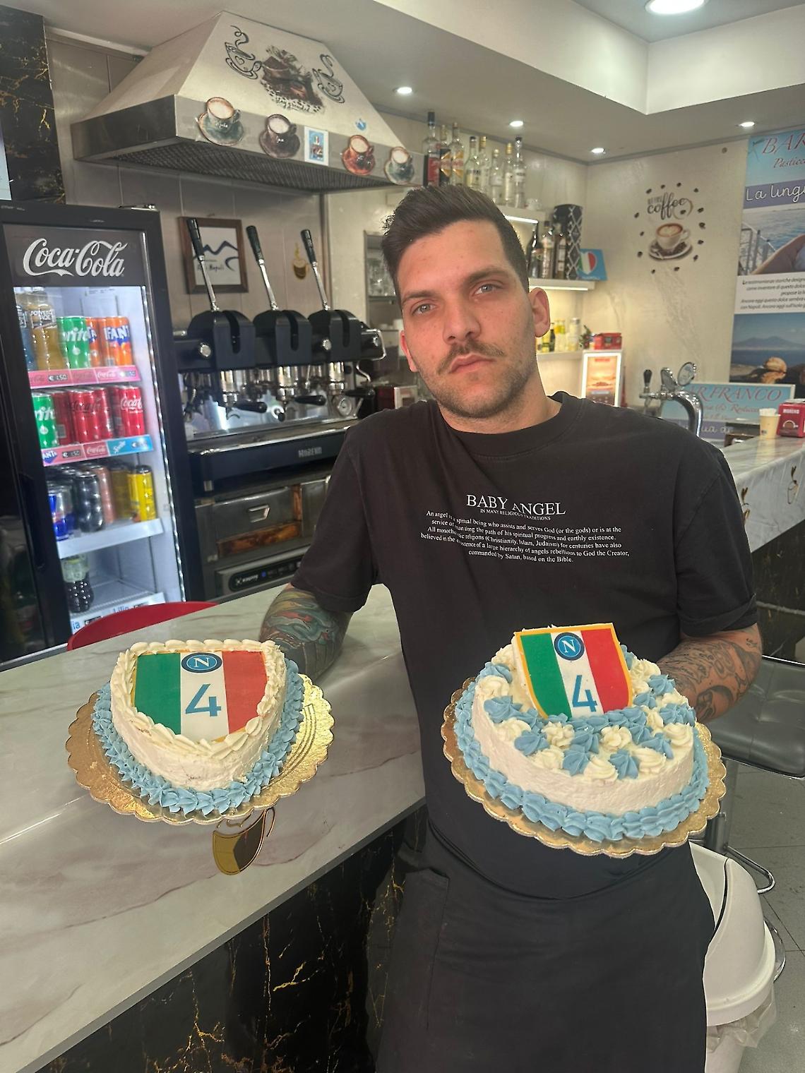 Scudetto e numero 4 sui dolci, «se non vinciamo vi rimborsiamo»