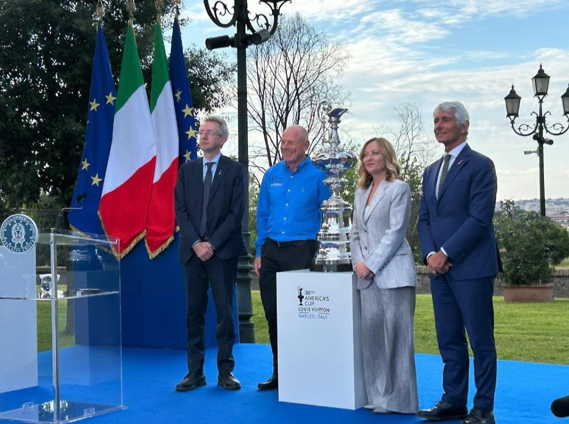 America's Cup, Meloni: «Celebriamo il Sud, locomotiva d'Italia»
