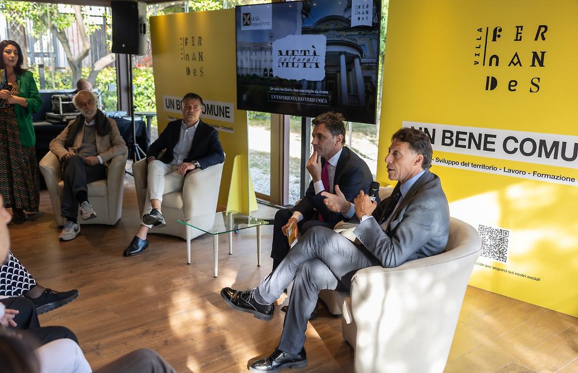 Met(à) culturali, a Portici connessione tra Villa Fernandes e la Reggia