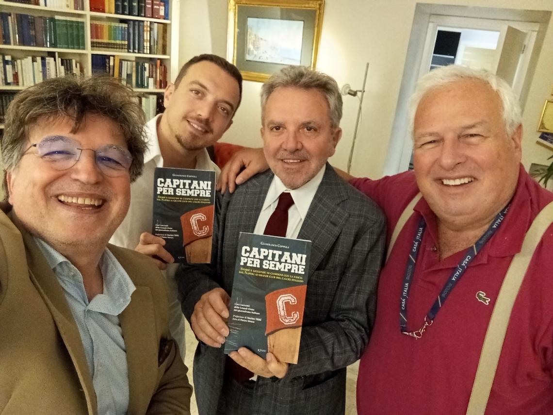 “Capitani per sempre”, Gianfranco Coppola nella sede IGB