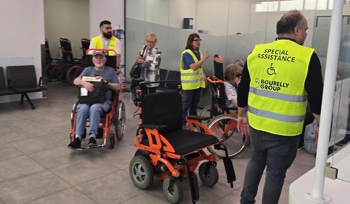 Aeroporto di Capodichino, nuova società per l'assistenza ai passeggeri disabili