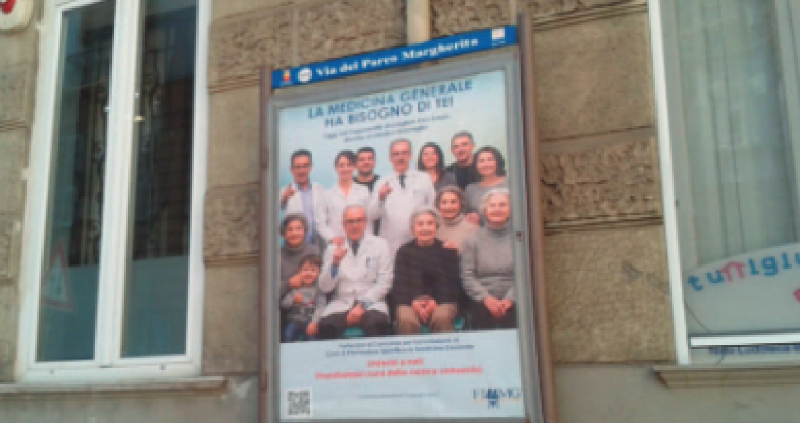 Manifesti per “attrarre” i medici di base