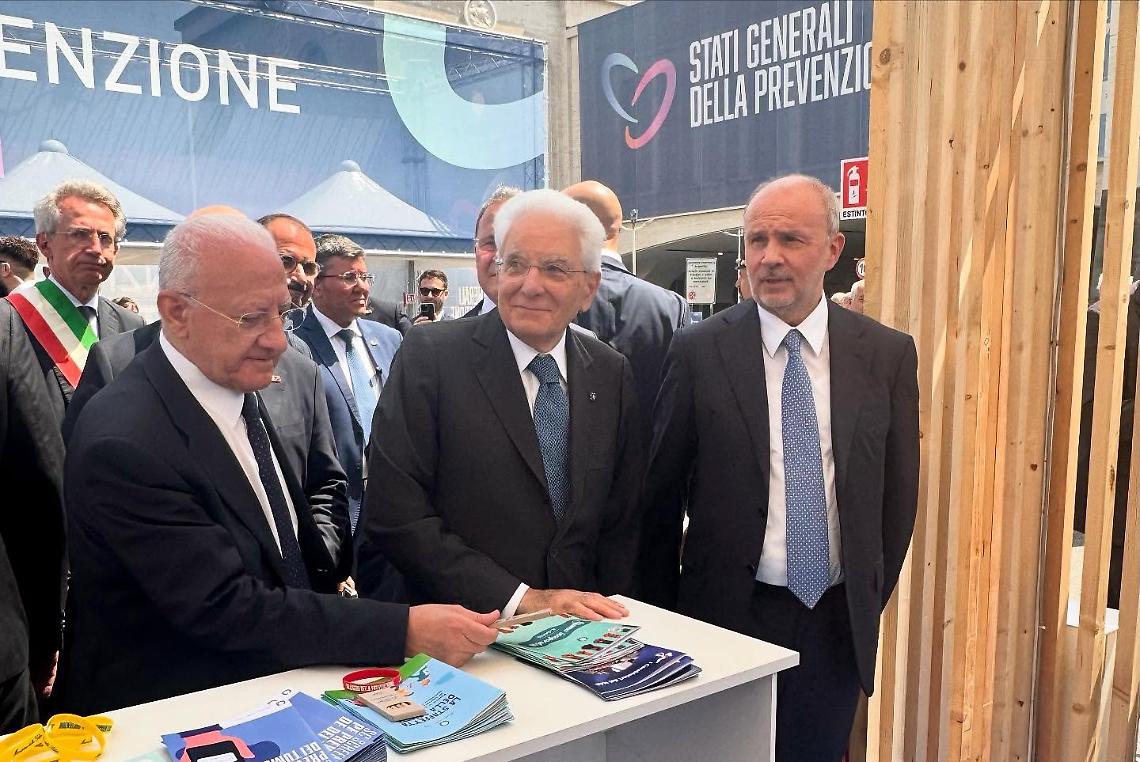 Mattarella agli Stati Generali della prevenzione a Napoli