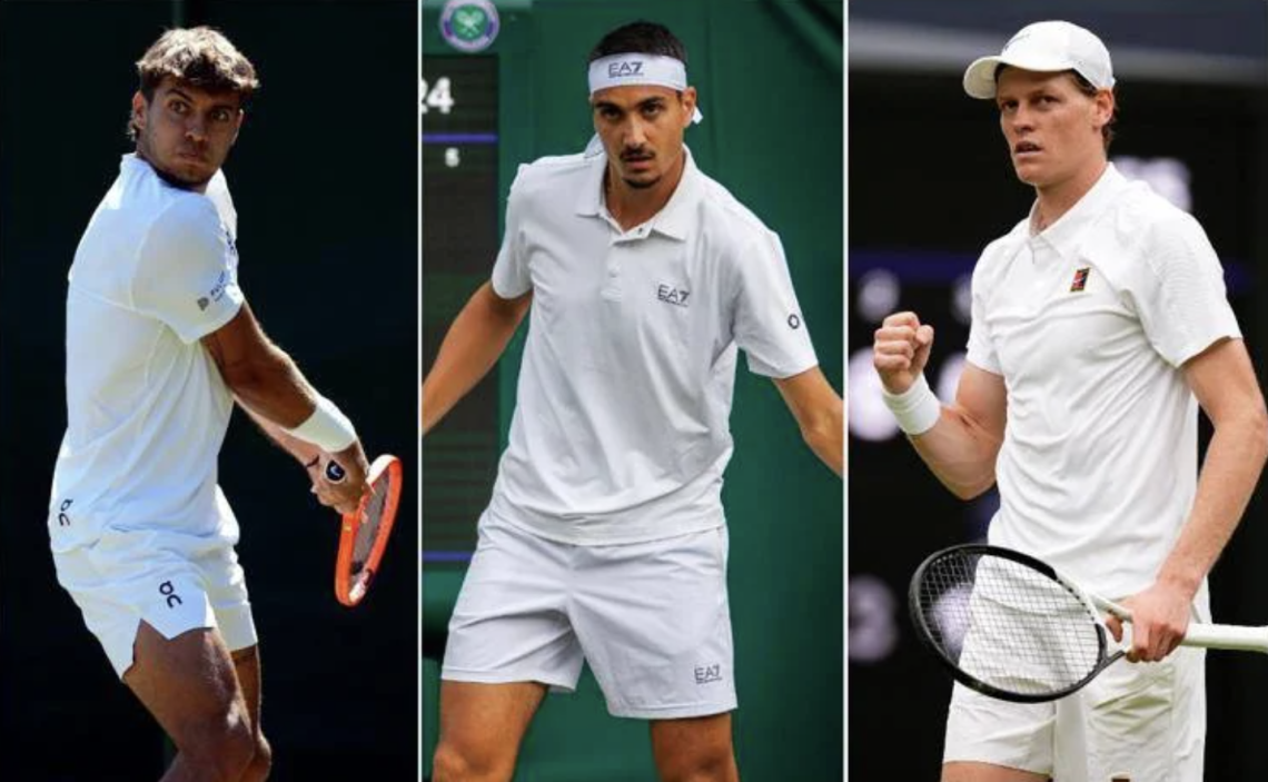Wimbledon 2025, Italia da record. Da Sinner a Sonego, sarà lunedì da sogno agli ottavi