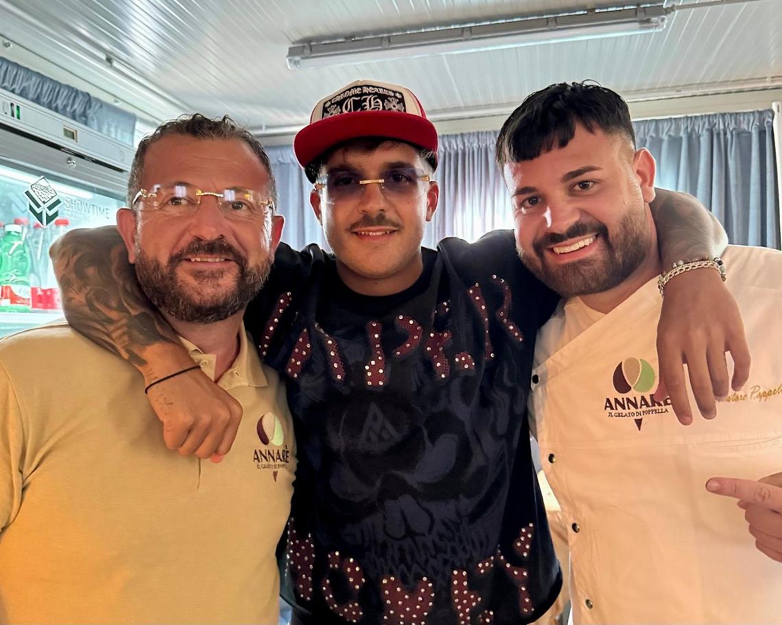 I dolci di Poppella alle due serate di concerto di Geolier