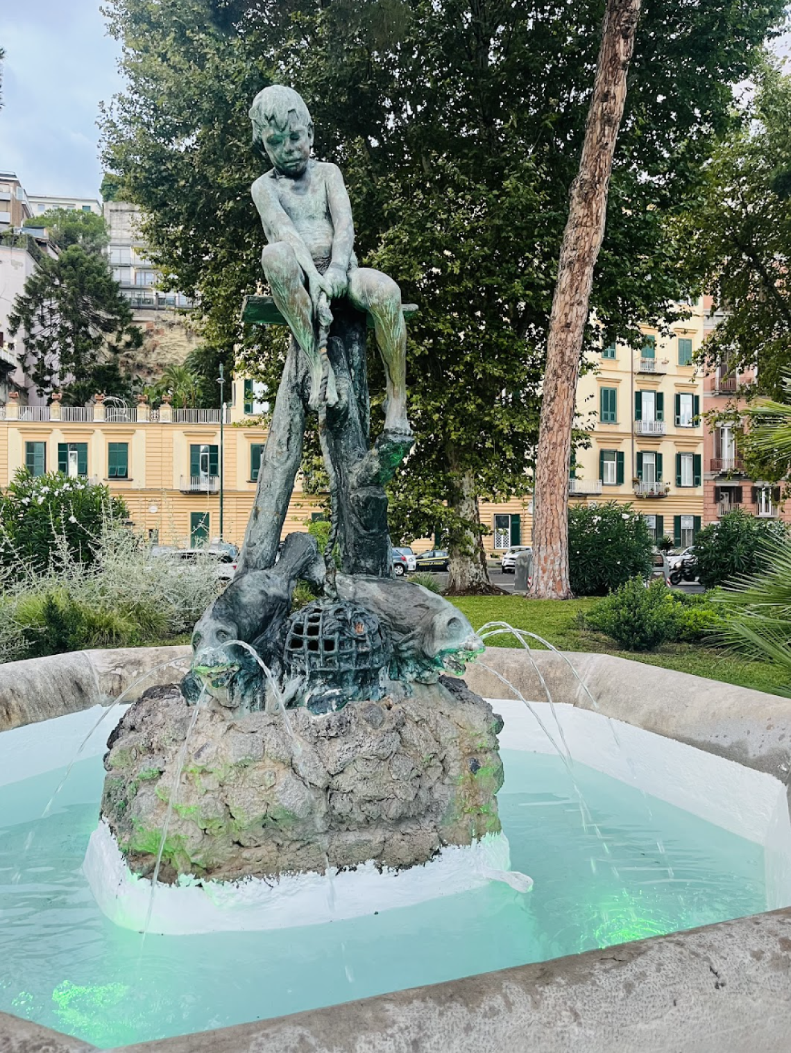 Mergellina, rifunzionalizzata la Fontana del Marinaretto