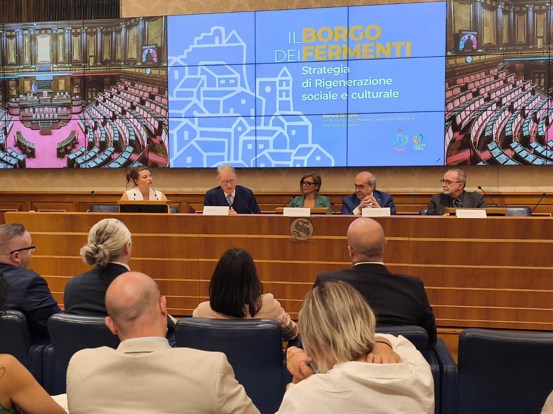 “Borgo dei Fermenti”, presentato il progetto al Senato