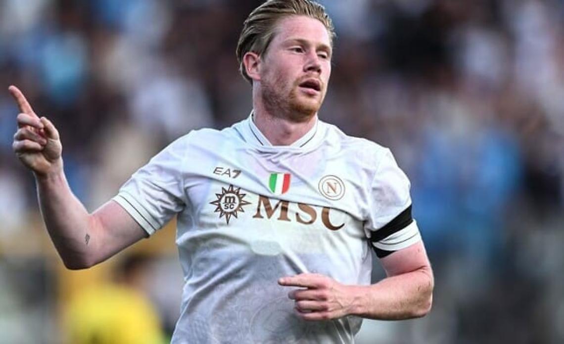 Napoli: De Bruyne operato ad Anversa, intervento riuscito