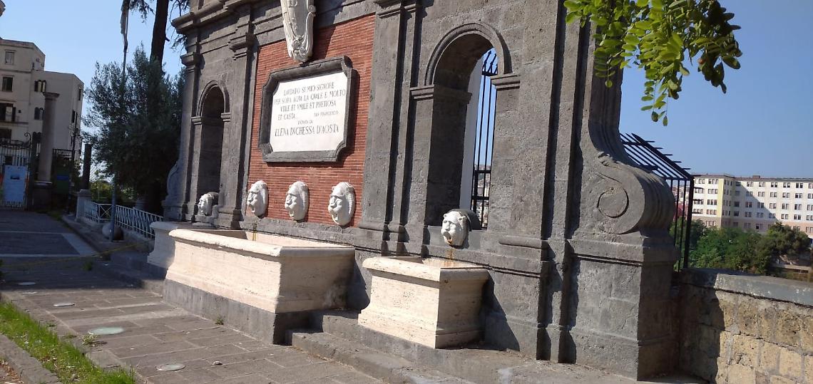 Fontana della Duchessa a Capodimonte, bonificata l’area