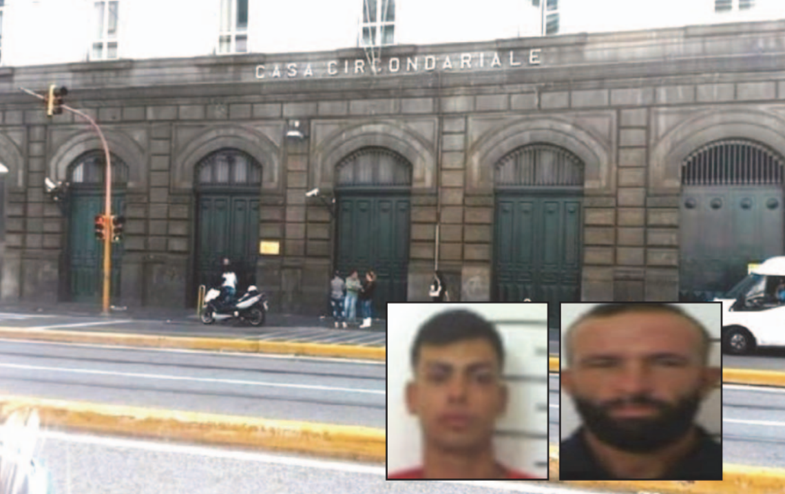 Poggioreale, presi dopo una fuga dal carcere