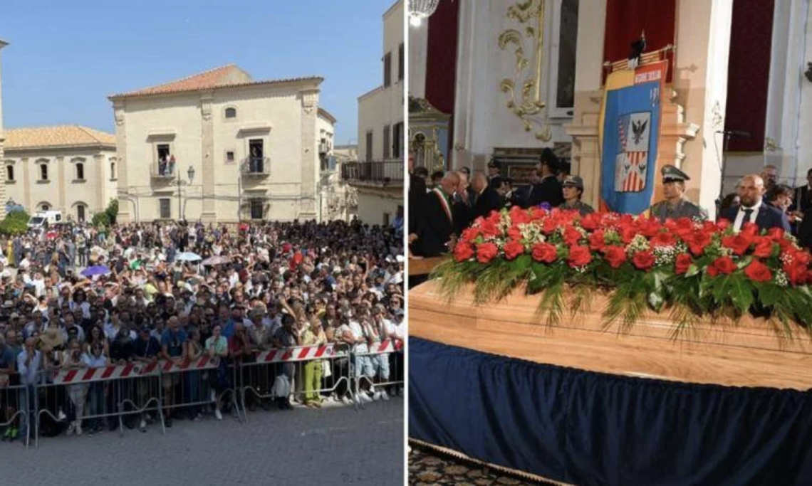 Pippo Baudo, funerali a Militello. L'omelia di don Albanese: «Ha manifestato coraggio contro la mafia»