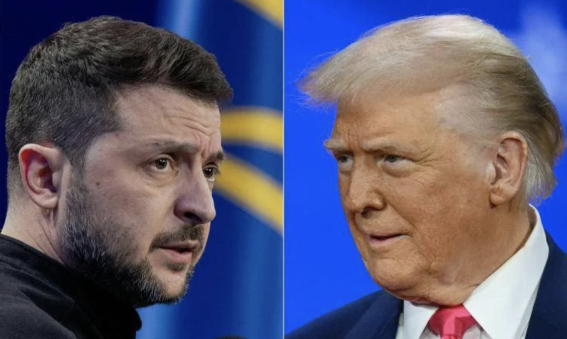 Zelensky: «Abbiamo bisogno di una pace giusta». Trump: «Stop alla carneficina in Ucraina»