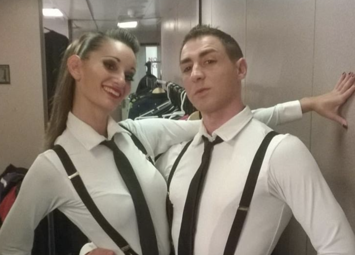 Roberta e Francesco, uniti nella vita e nella danza