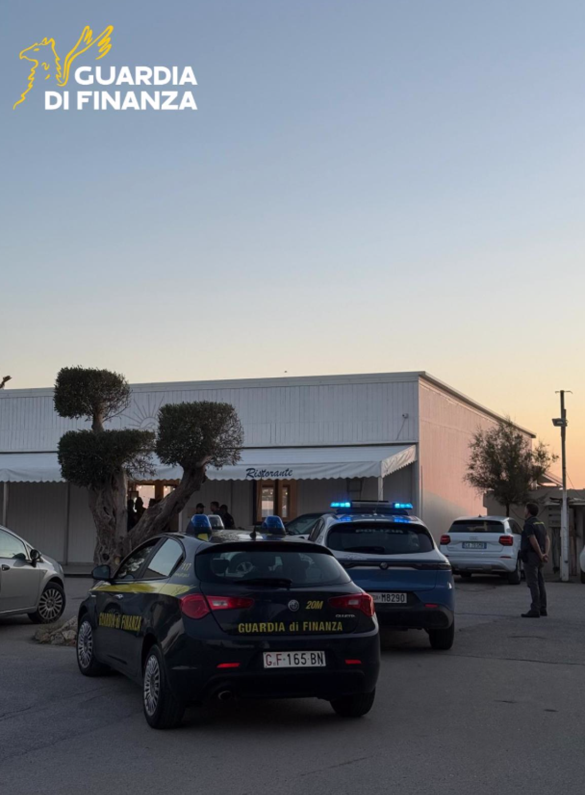 Sequestrato bar ristorante