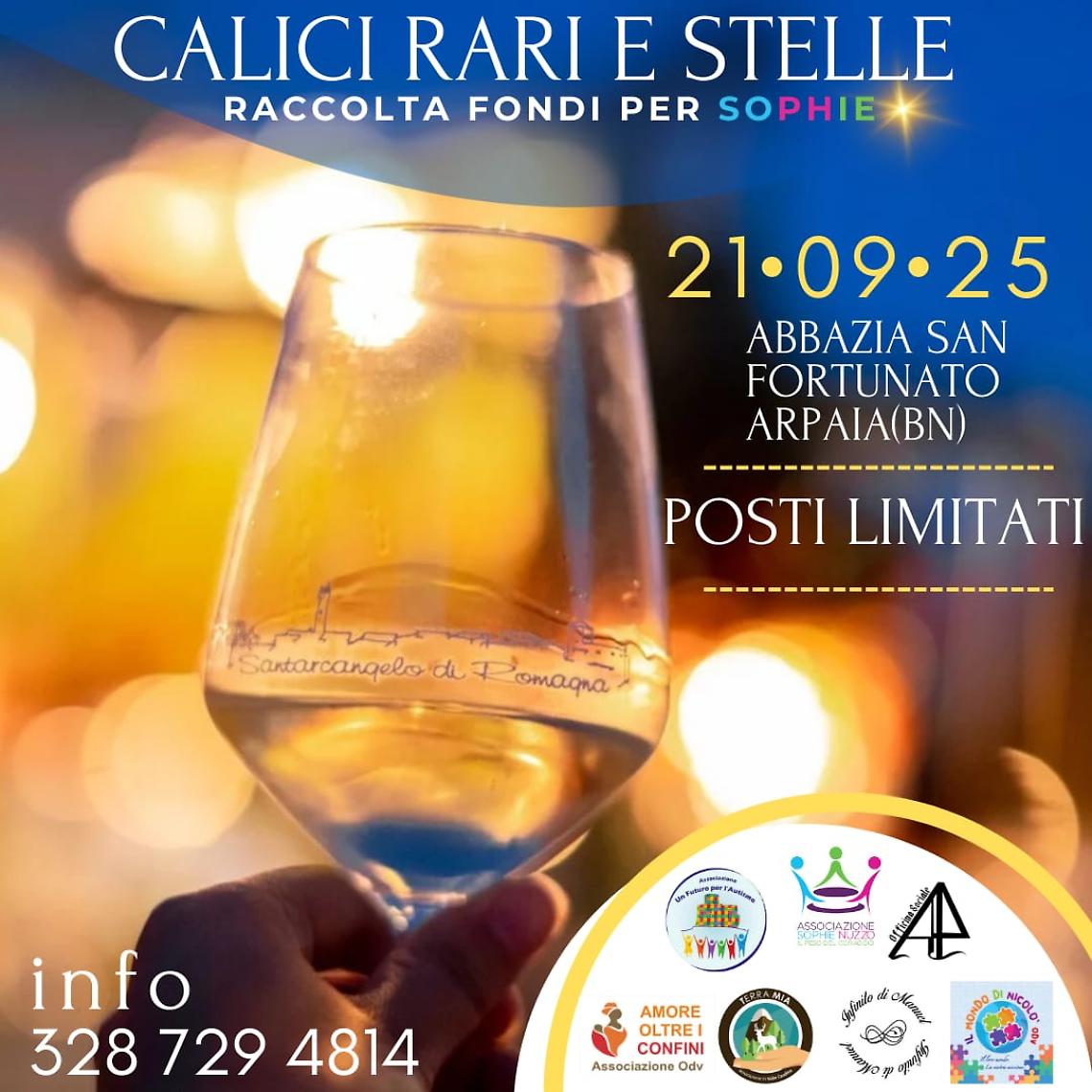 Una serata tra vino, stelle e solidarietà