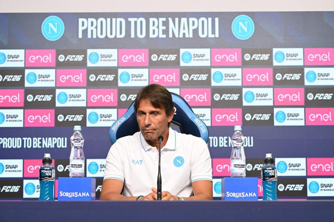Conte: "È il momento della verità, dobbiamo inserire i nuovi. Hojlund e Elmas sono pronti"