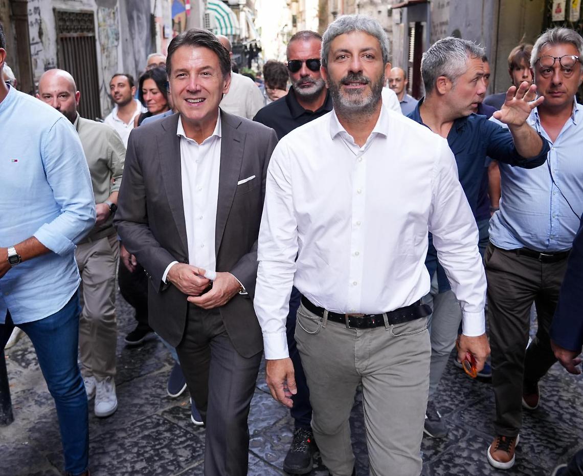 Conte: «È il momento di Fico, grazie alle forze politiche in cammino con noi»