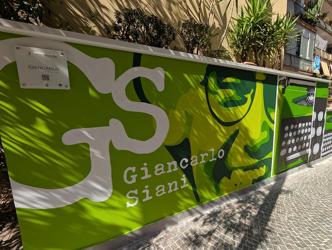 40 anni senza Giancarlo Siani, presentato il nuovo murales