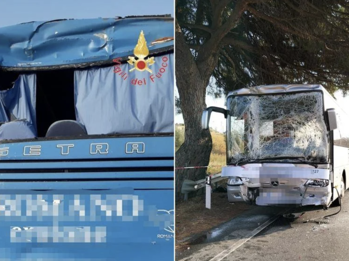 Scontro tra due autobus a Catanzaro, circa 100 feriti: la maggior parte sono studenti