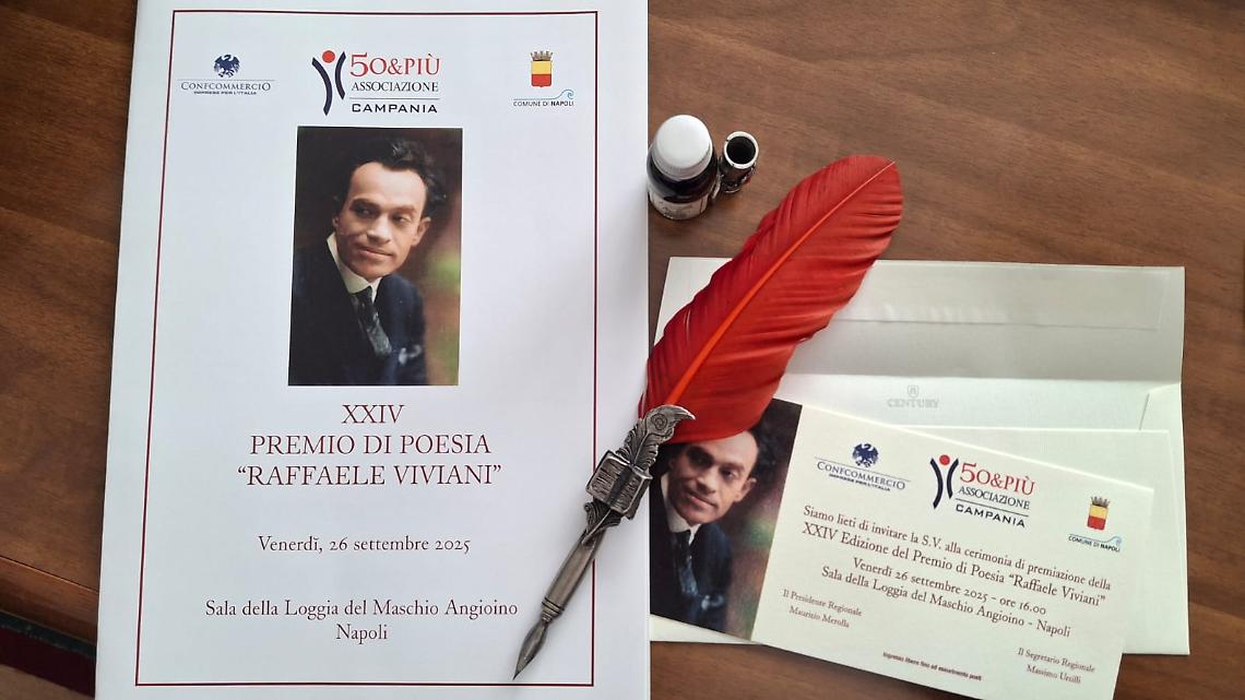 Premio di poesia Raffaele Viviani, via alla 24esima edizione