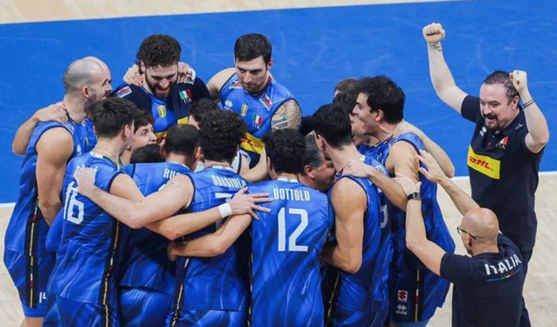 Pallavolo, l'Italia resta sul tetto del mondo