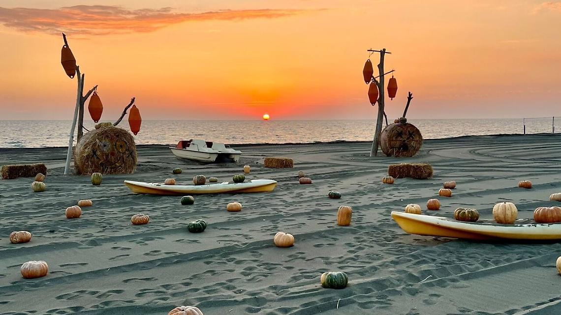 “Un mare di zucche” al Flava Beach