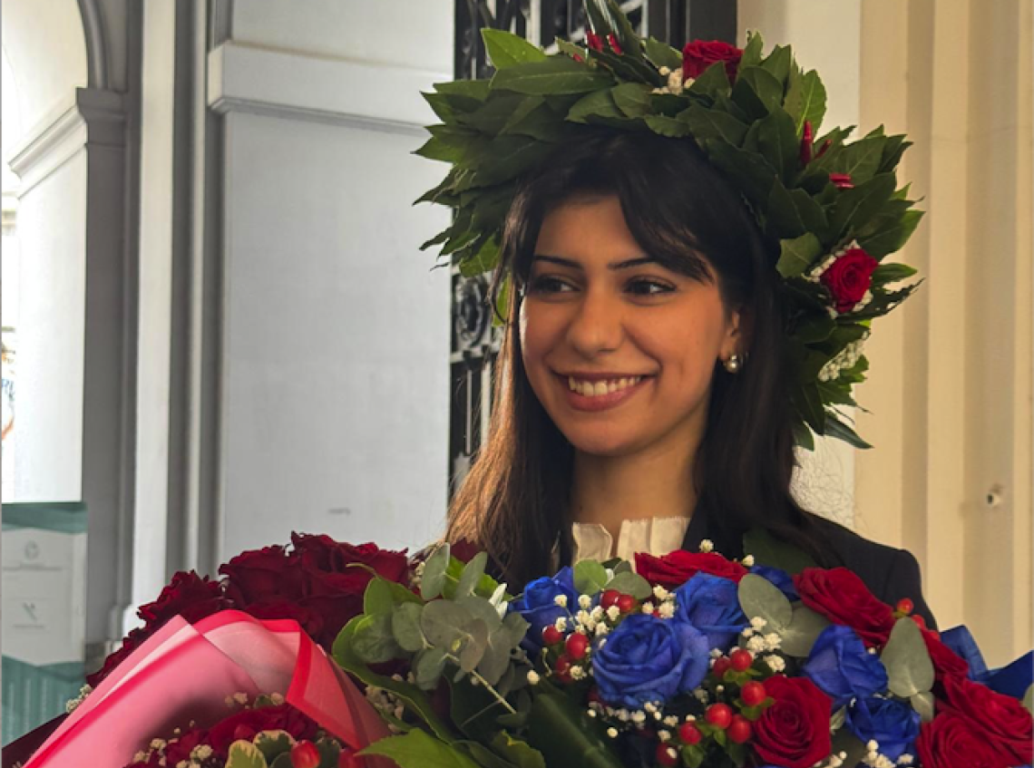 Adriana Villani laureata in Scienze Tecniche Psicologiche