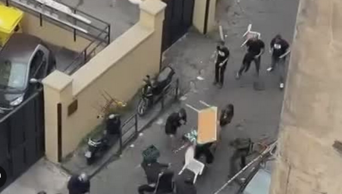 Scontri tra tifoserie, ferito un portoghese