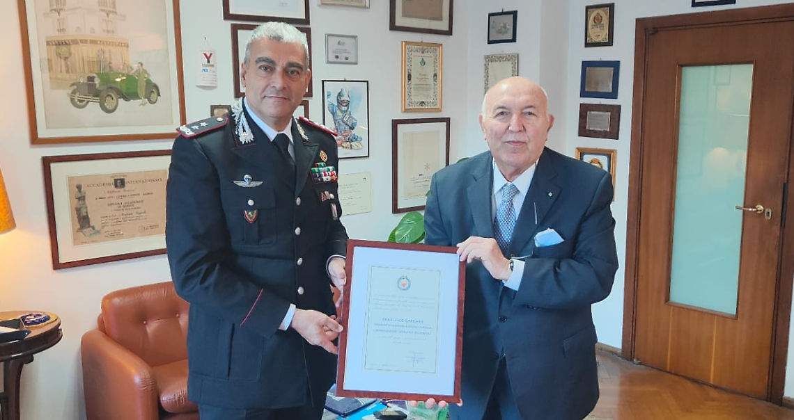 Comandante regionale dei Carabinieri aderisce a campagna Aci