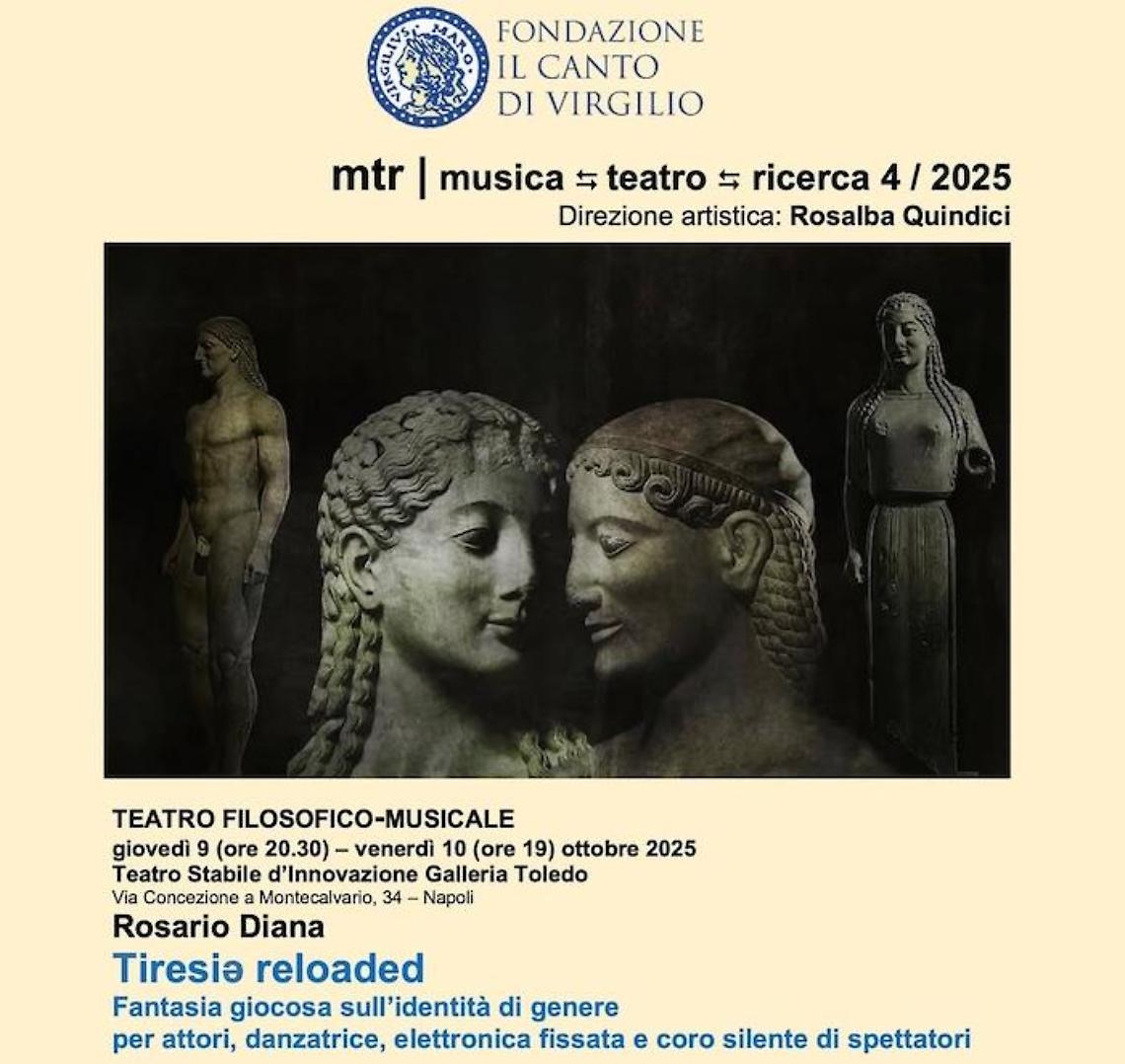 Alla Galleria Toledo la quarta edizione di "MTR | musica – teatro – ricerca"
