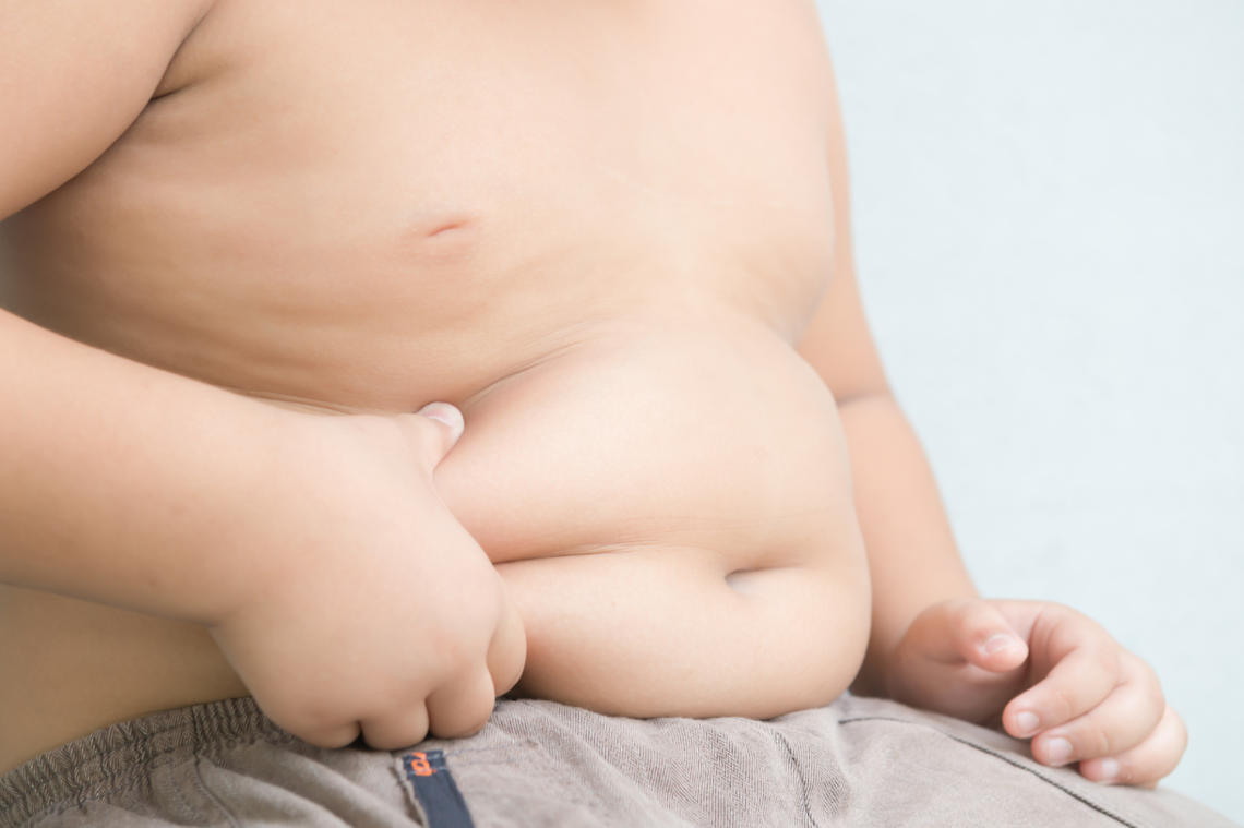 Bambini obesi, Campania maglia nera