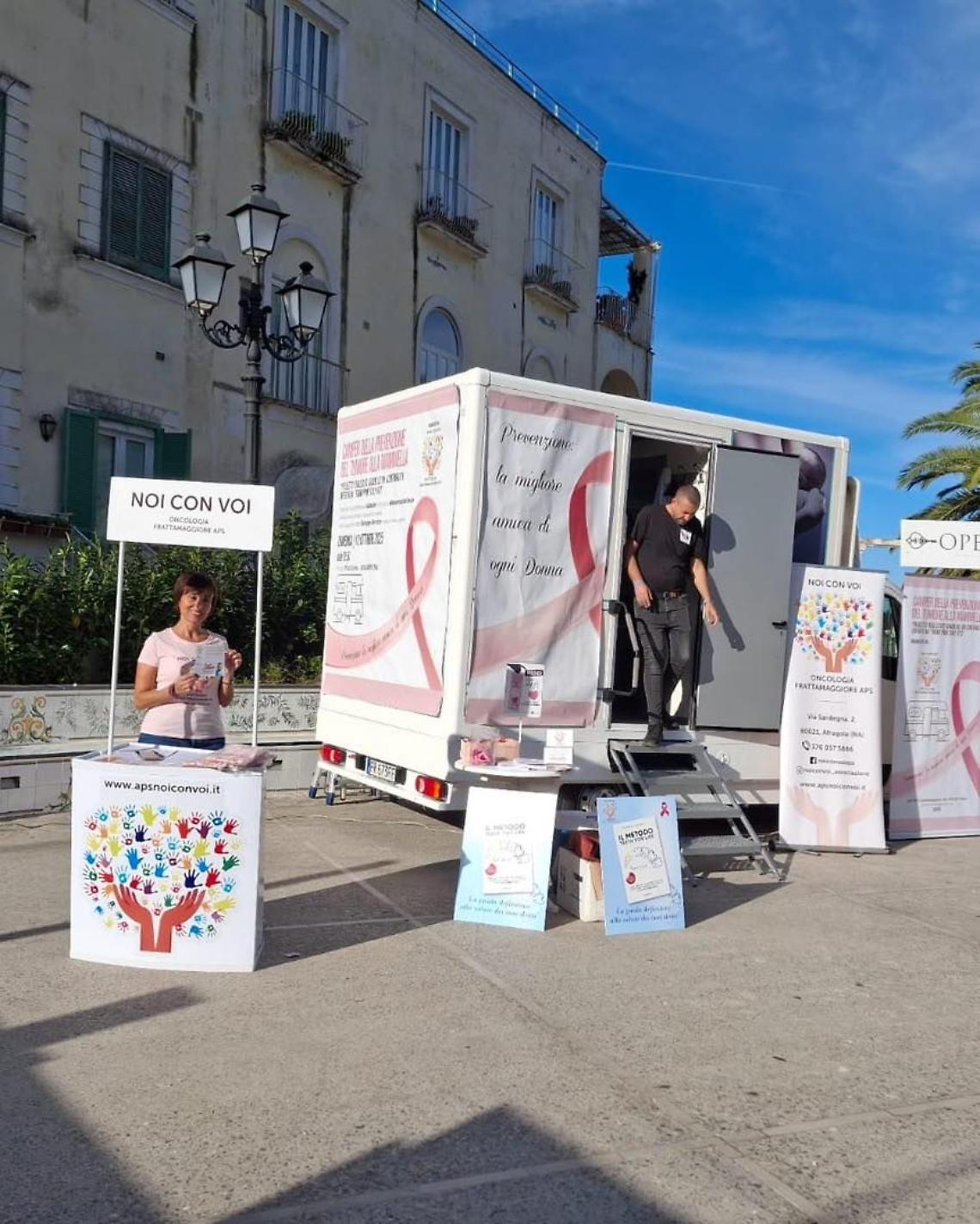 A Capri successo per il Camper della Prevenzione