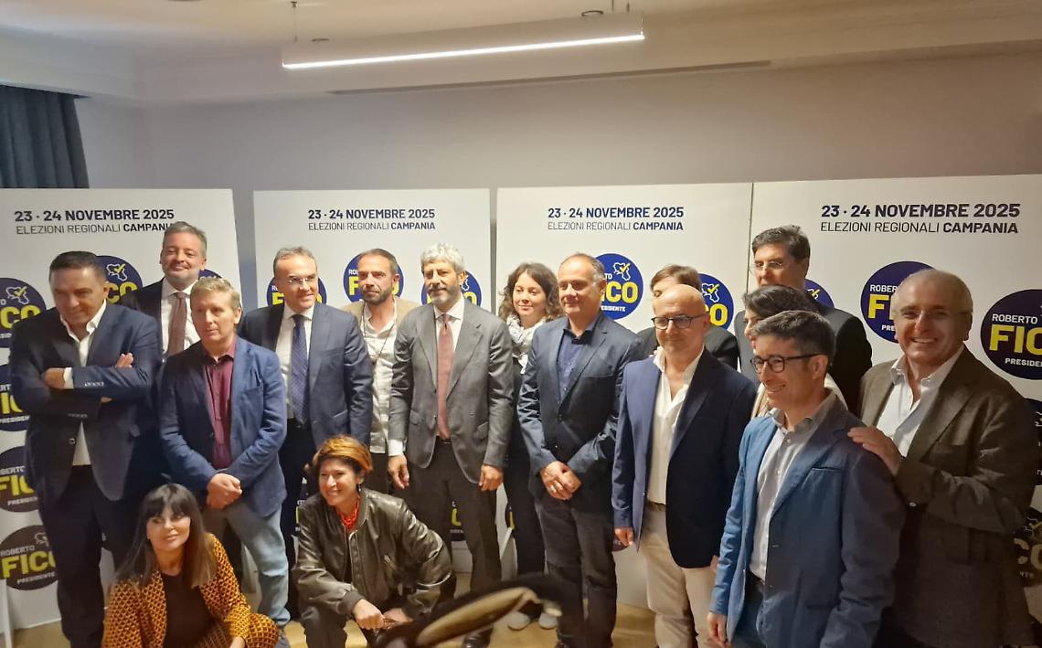 Regionali in Campania, presentata “Fico presidente". Ecco i capilista