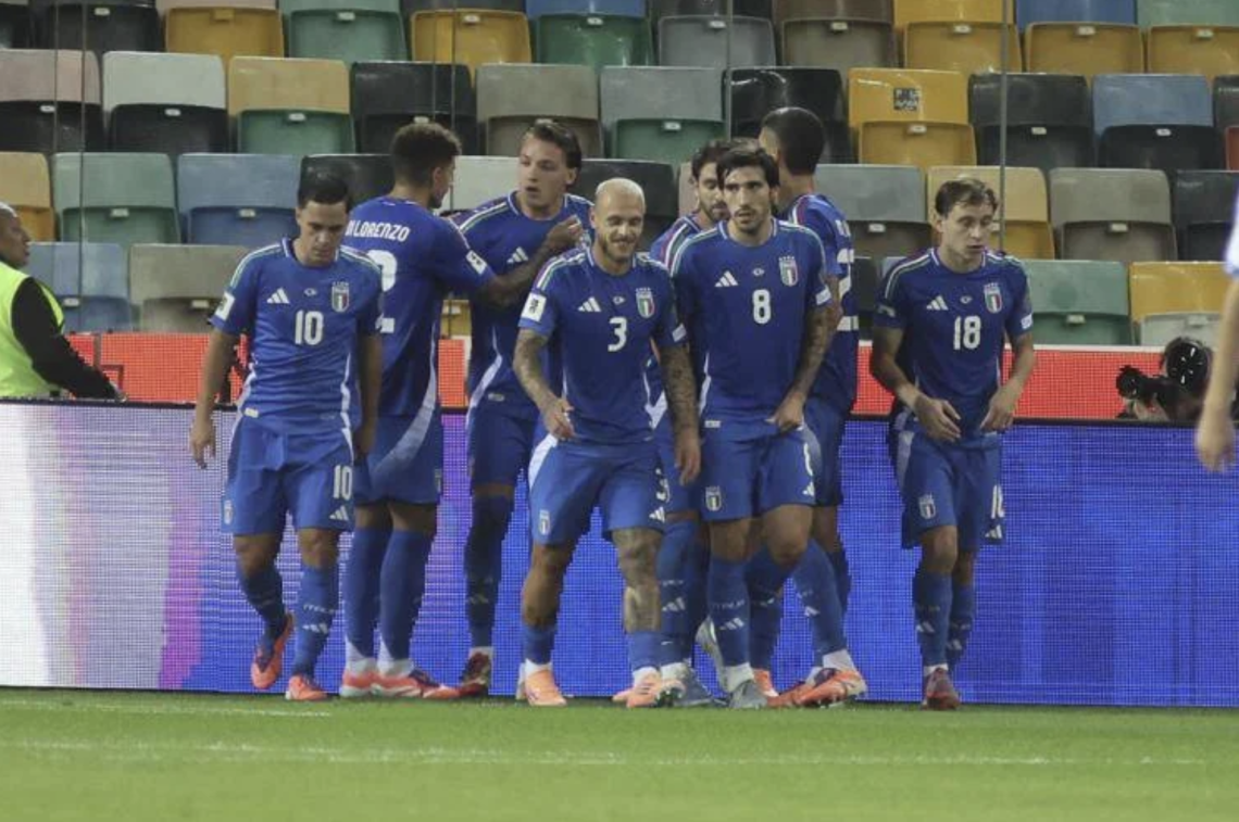 Doppietta di Retegui e gol di Mancini, l’Italia batte Israele e vola ai play off