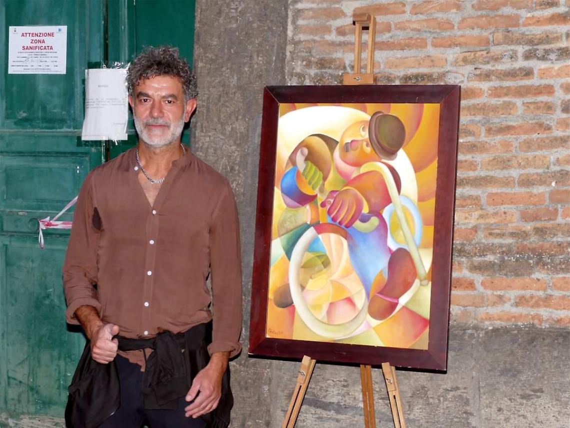 L'artista Fratiello alla X Biennale Internazionale di Arti Visive