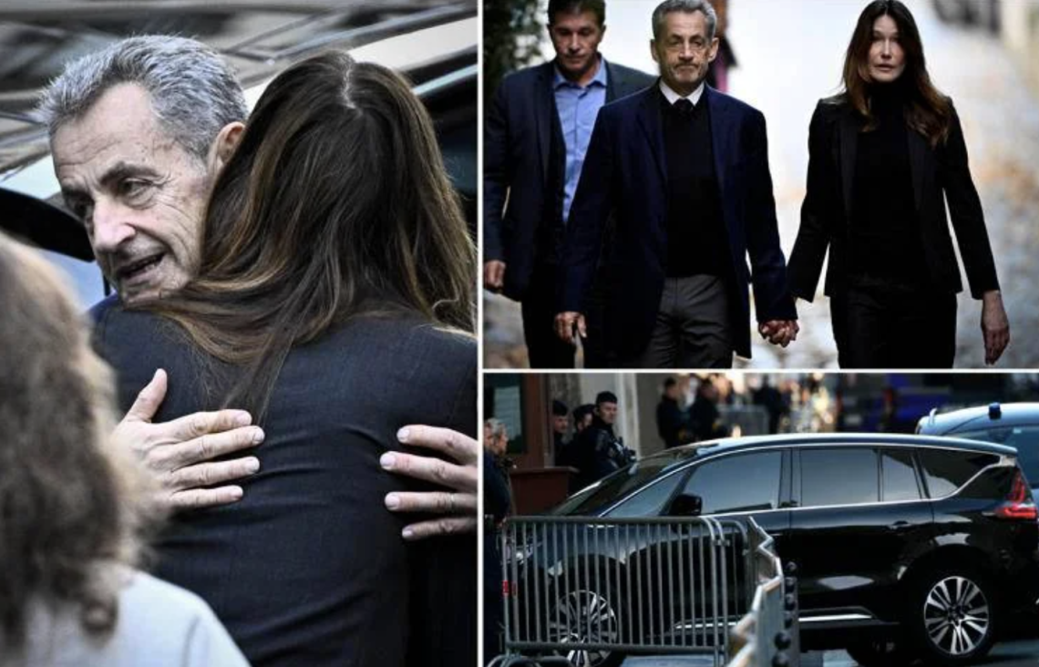 Sarkozy in carcere da oggi: «Sono innocente, verità trionferà»