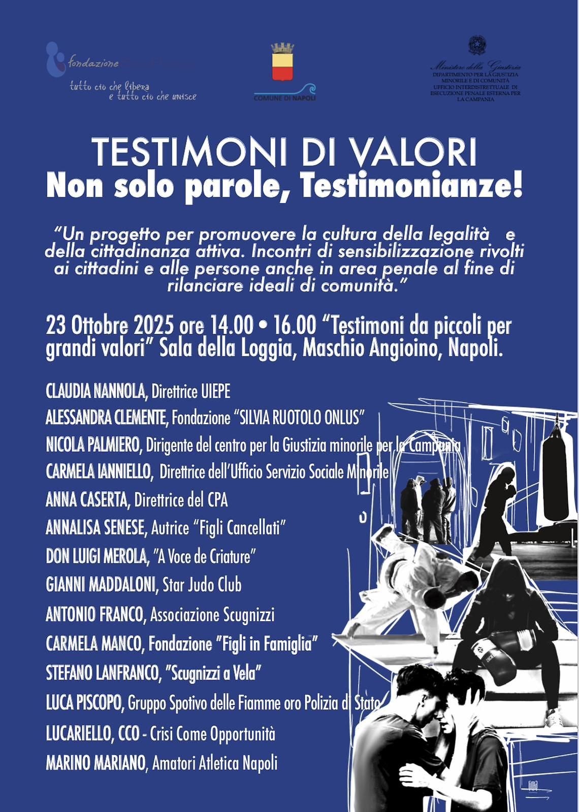  Testimoni di valori  si dedica al mondo dei ragazzi