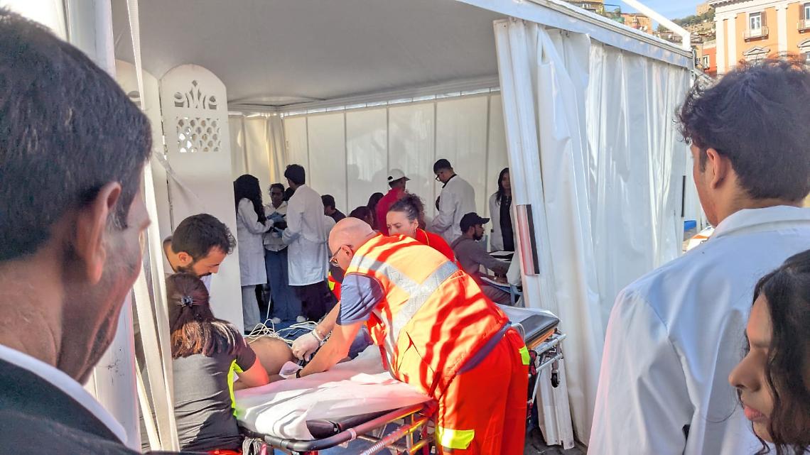 Accusa un malore alla Giornata della Salute, salvato dai medici della Asl