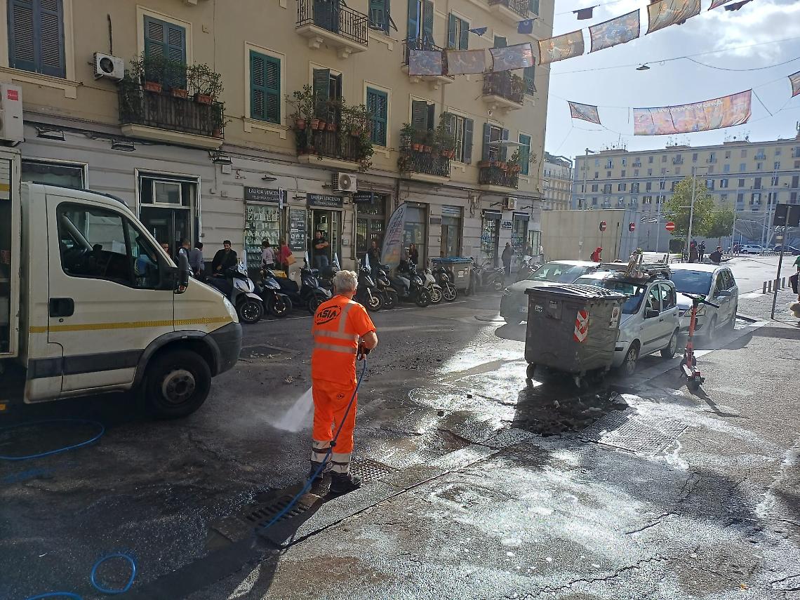 Task-force decoro urbano, interventi al Vasto