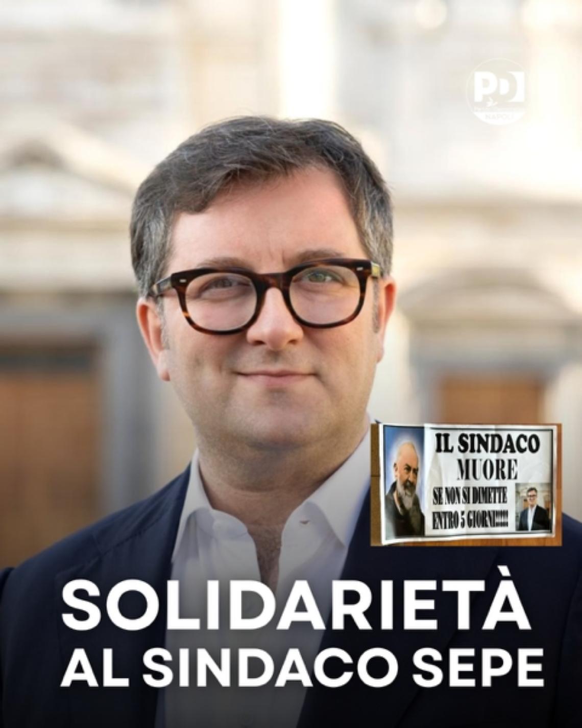 Minacce di morte al sindaco Sepe