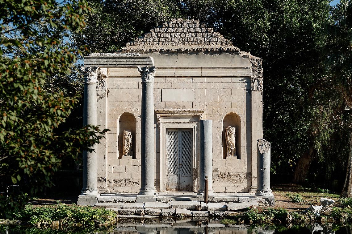 Reggia di Caserta, ultimato il restauro del Tempio Diruto 