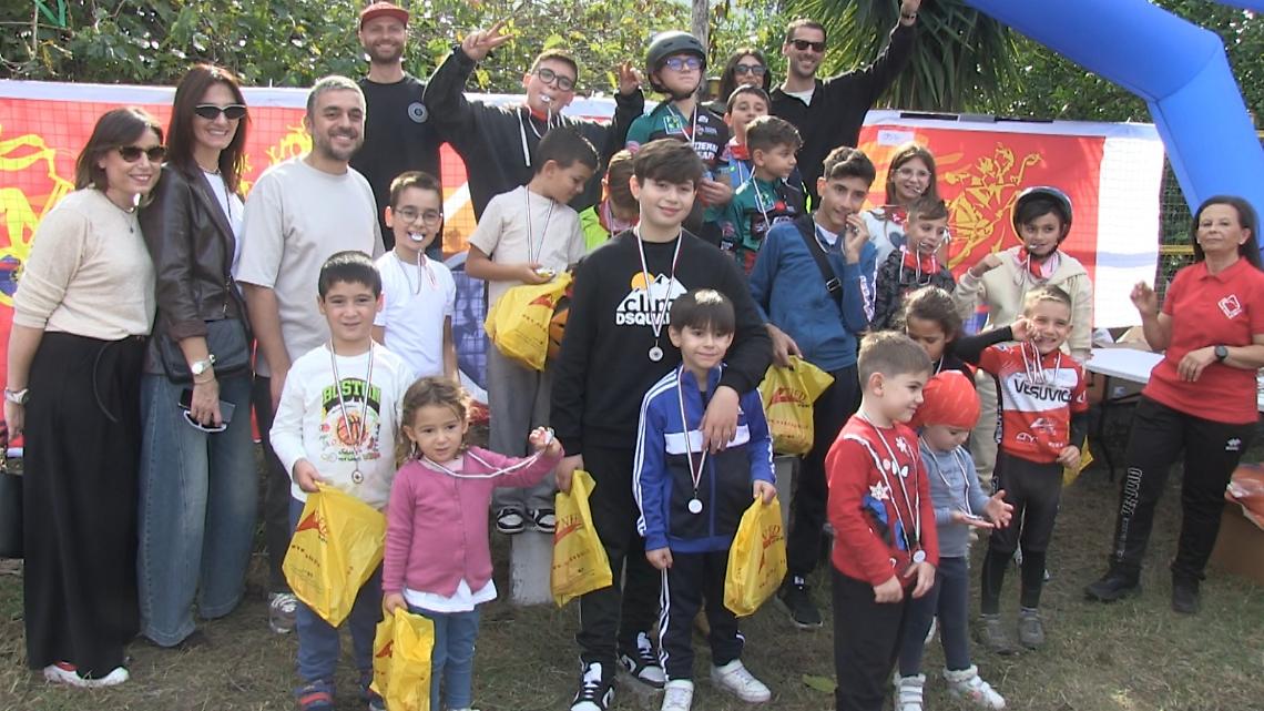 Gimkana Zero, le emozioni pedalate dei giovanissimi tra i sorrisi di San Giuseppe Vesuviano