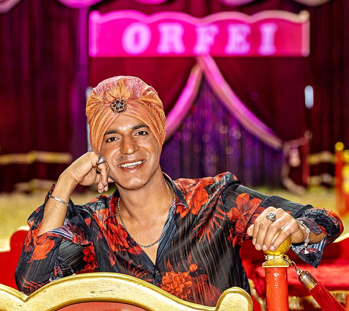 L'entusiasmante spettacolo del circo Rolando Orfei con Krassym