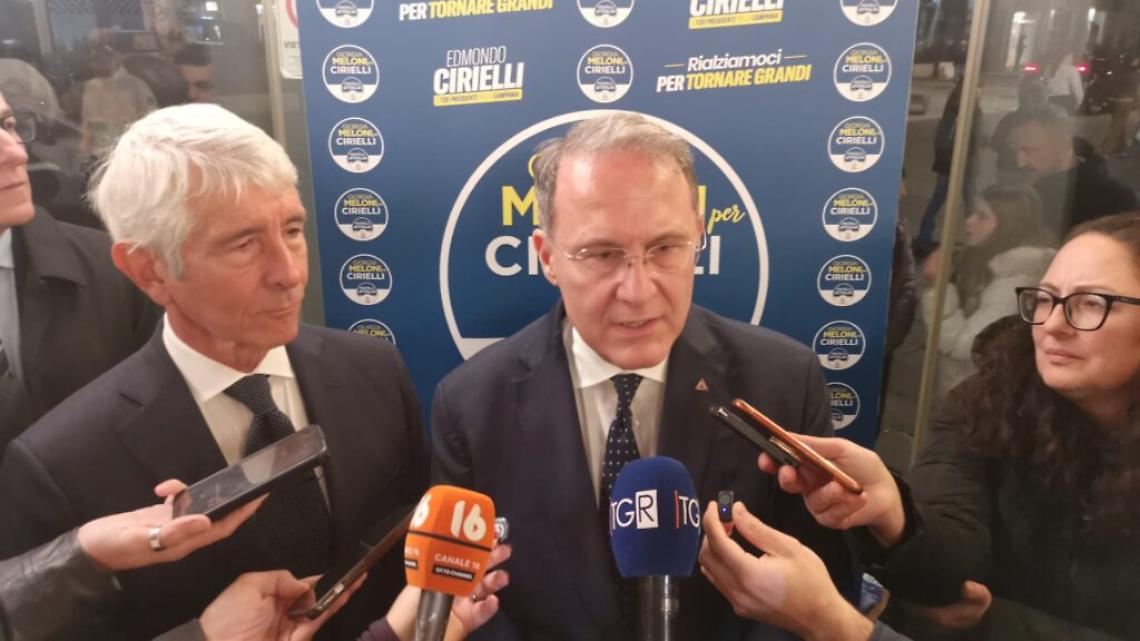 Sport e isole, i programmi di Cirielli