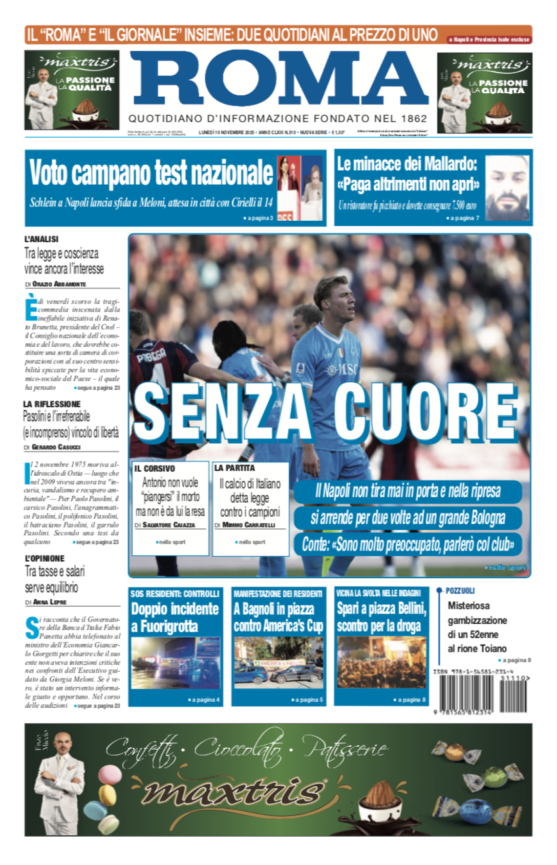 Ecco il Roma che avreste trovato in edicola oggi