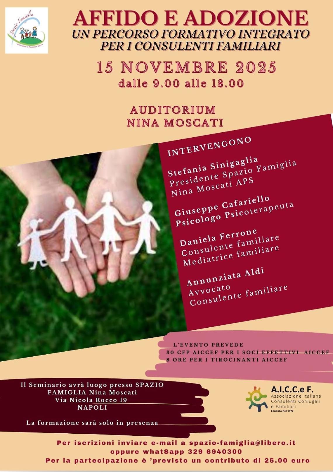 Adozione e affido minori, i consulenti familiari a confronto