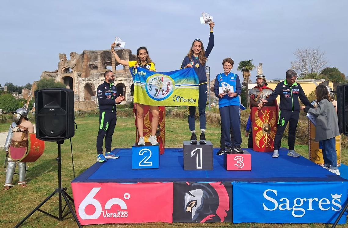 La Spartacus Run conquista tutti: Hicham Boufars e Francesca Palomba brindano all'ombra dell'Anfiteatro Campano