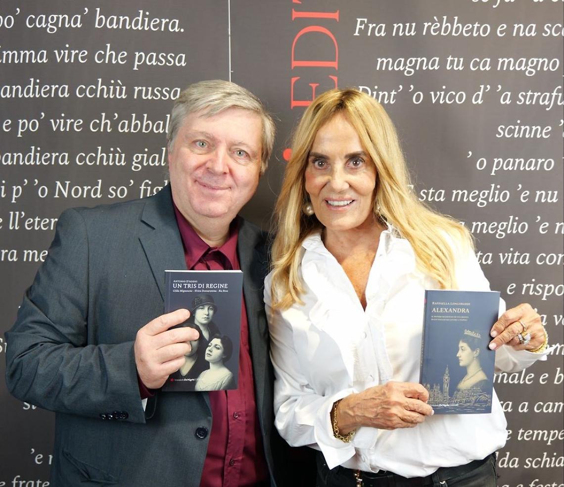 Al Gran Caffè Gambrinus i libri di Raffaella Longobardi e Antonio D'Addio