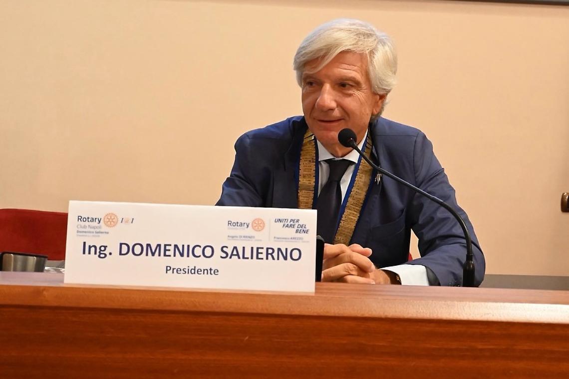 Salierno apre il seminario distrettuale della Rotary Foundation 