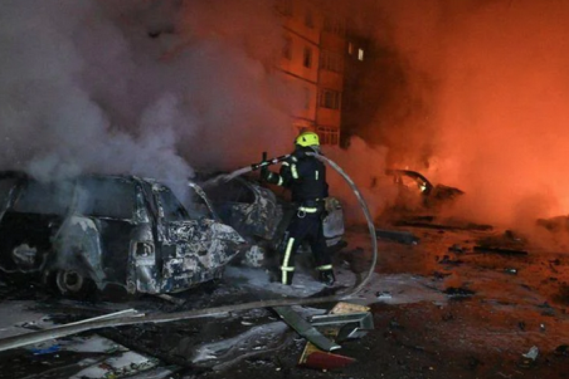 Ucraina-Russia, missili e droni su Kiev nella notte